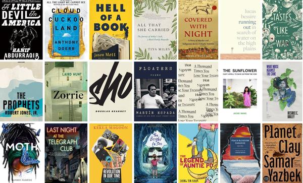 A selection of the 2021 National Book Award finalists
