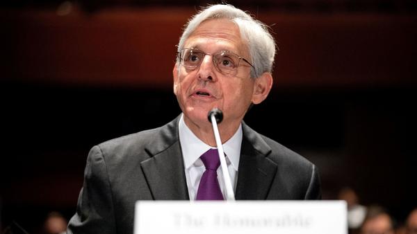 Attorney General Merrick Garland told the House Judiciary Committee that "the Department of Justice has a long-standing policy of not commenting on investigations."
