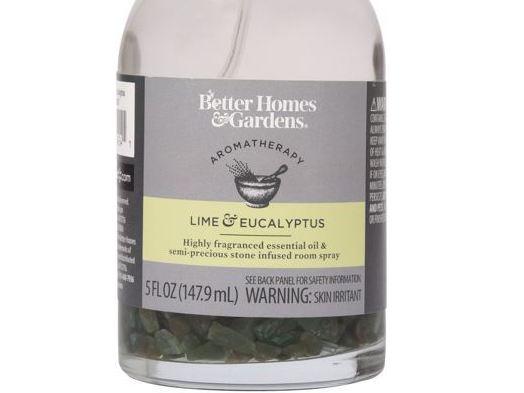 Walmart is recalling about 3,900 bottles of Better Homes and Gardens-branded Essential Oil Infused Aromatherapy Room Spray with Gemstones in six different scents due to the possibility of a rare and dangerous bacteria discovered.