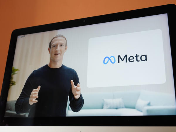 Facebook CEO Mark Zuckerberg delivers the keynote address during a virtual event on Oct. 28. Zuckerberg announced that Facebook will rebrand itself under a new name: Meta.