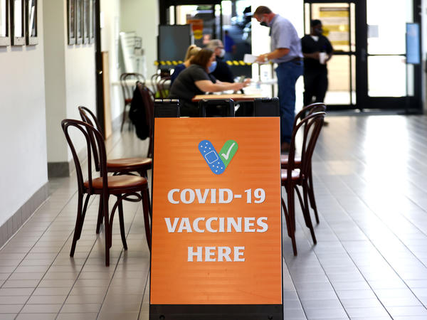 COVID-19 vaccines are offered at Lake Charles Memorial Hospital on August 10, 2021 in Lake Charles, La. President Biden has ordered 80 million workers in the U.S. to get vaccinated or undergo regular testing.