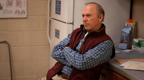 Michael Keaton plays Dr. Sam Finnix in Hulu's <em>Dopesick</em>.