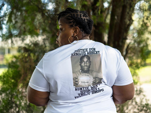 Ahmaud Arbery's aunt, Theawanza Brooks, says, "Nobody has the decision to make as far as being the judge, jury and executioner." Her nephew was shot and killed in 2020. The trial is set to begin Monday in Brunswick, Ga.
