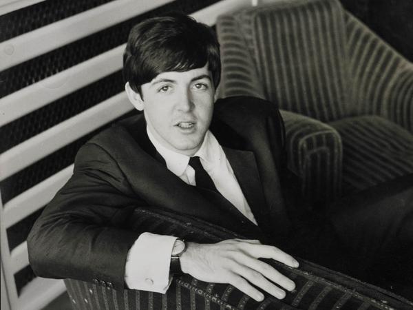 Paul McCartney, shown here in 1963, says the initial rush of Beatlemania "was the fulfillment of all our dreams."