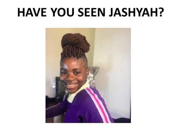 JaShyah Moore, 14, of East Orange, N.J., was last seen on Oct. 14 at Poppies Deli. Authorities from various law enforcement agencies in New Jersey are working together to try to find her.