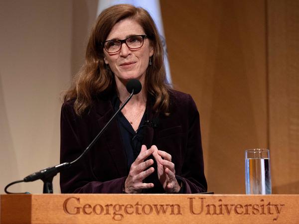 USAID Administrator Samantha Power delivered a speech on her "new vision" for the agency on Nov. 4 at Georgetown University in Washington, D.C.