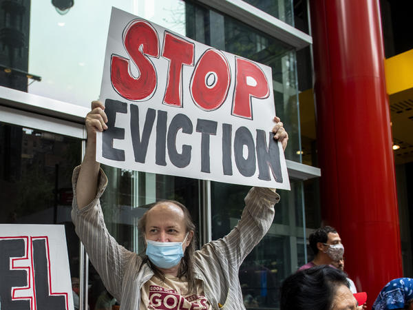 Housing advocates pushing for stronger evictions protections in New York in August, the same month the U.S. Supreme Court struck down a federal eviction moratorium from the CDC. In the wake of that decision, evictions are now rising in parts of the country that don't have any local protections.