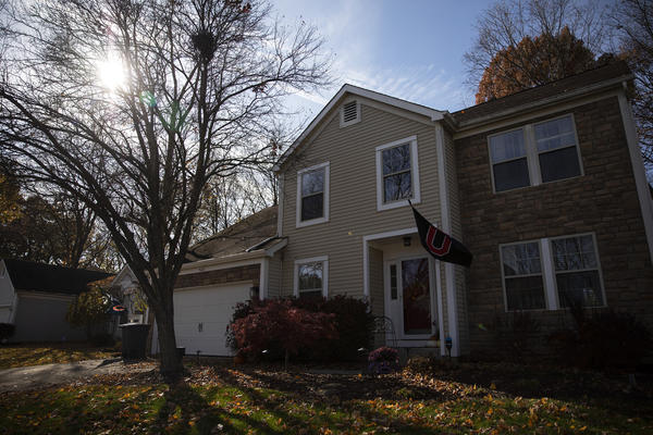 Lauren Barber's home in Columbus, Ohio, on Nov. 16. Barber sometimes gets called or texted more than five times a day with offers from investors and companies that want to buy her house.