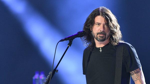 Dave Grohl performs onstage during the taping of the 2021 "Vax Live" fundraising concert at the in Inglewood, Calif.