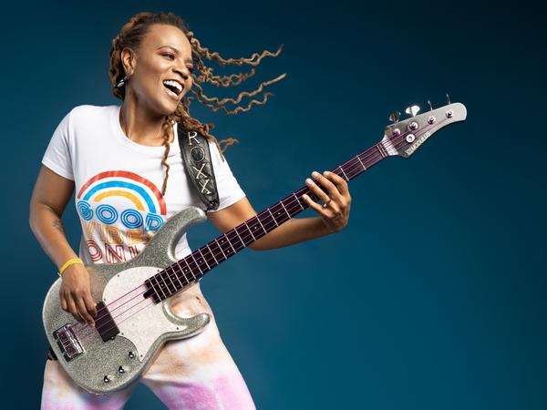 Bassist, songwriter and rapper Divinity Roxx has a new children's album & book project.