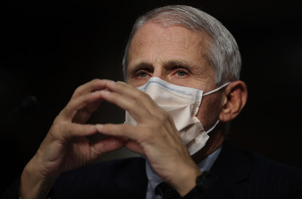 Dr. Anthony Fauci says authorities are looking to keep a "level of control" over the virus through winter.