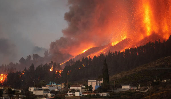 The Cumbre Vieja volcano on the Canary Island of La Palma erupted on Sept. 19, and has continued to spew lava and ash and cause earthquakes since. It's the longest eruption on the island in more than three centuries and has consumed some 1400 homes.