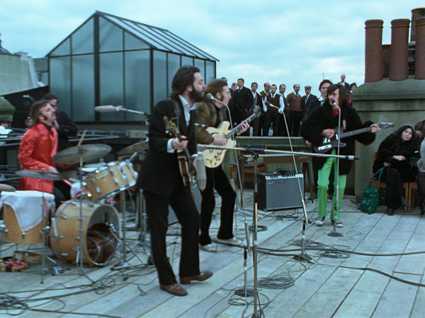 <em>The Beatles: Get Back</em> concludes with the band's legendary 1969 rooftop concert.
