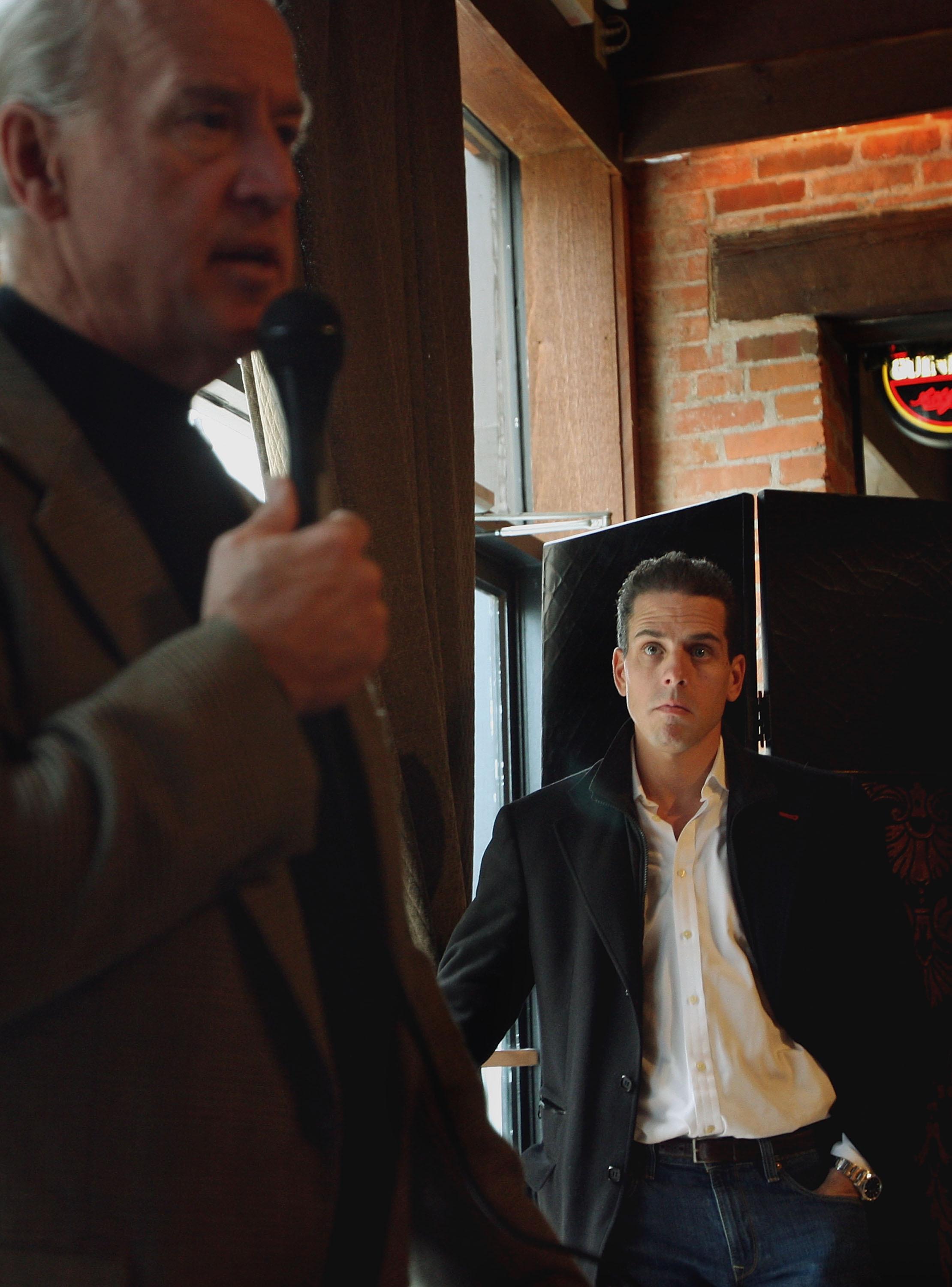 bidens son, hunter, discharged from navy over failed cocaine