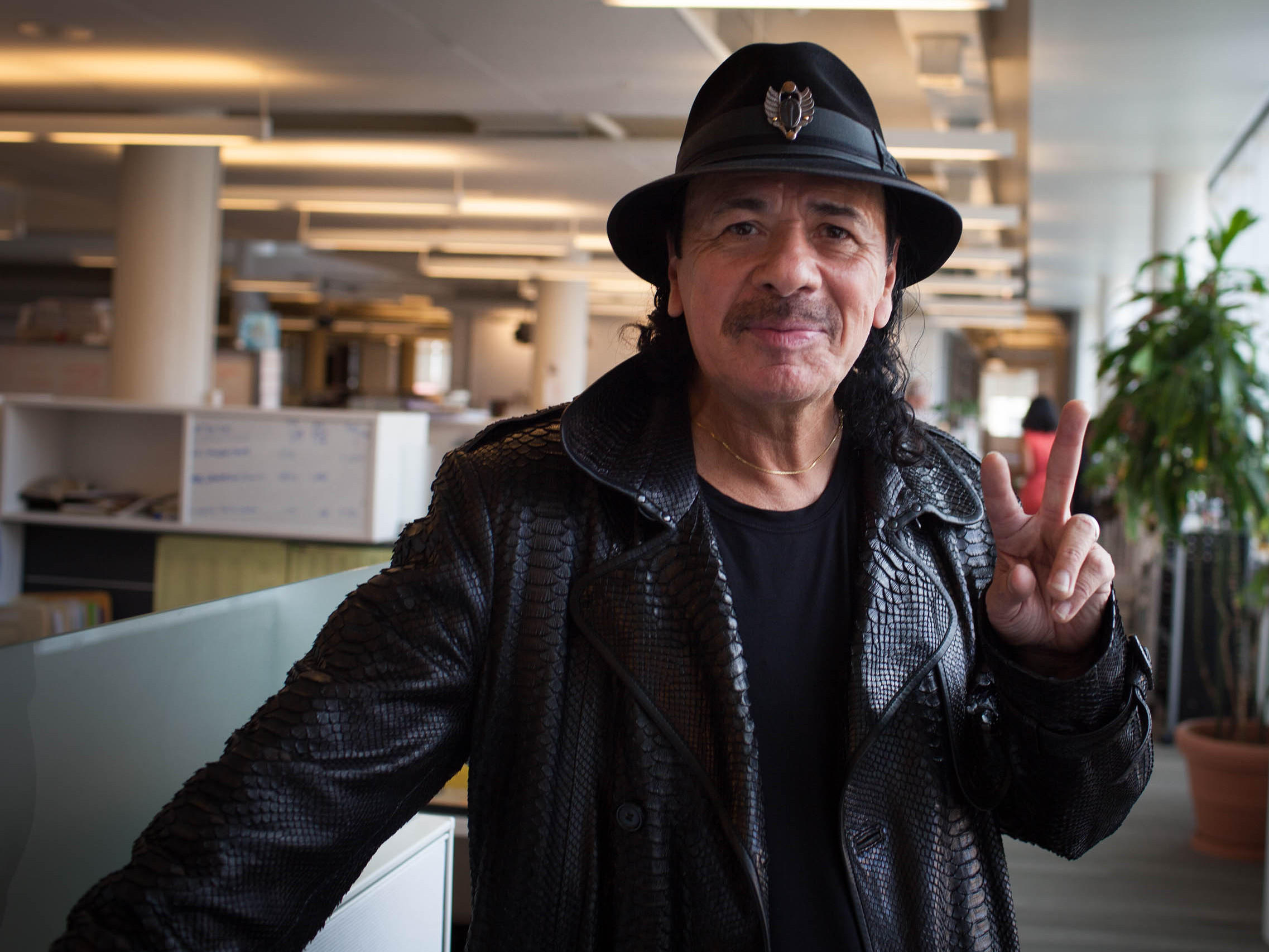 carlos santana visits npr for an interview about his new memoir