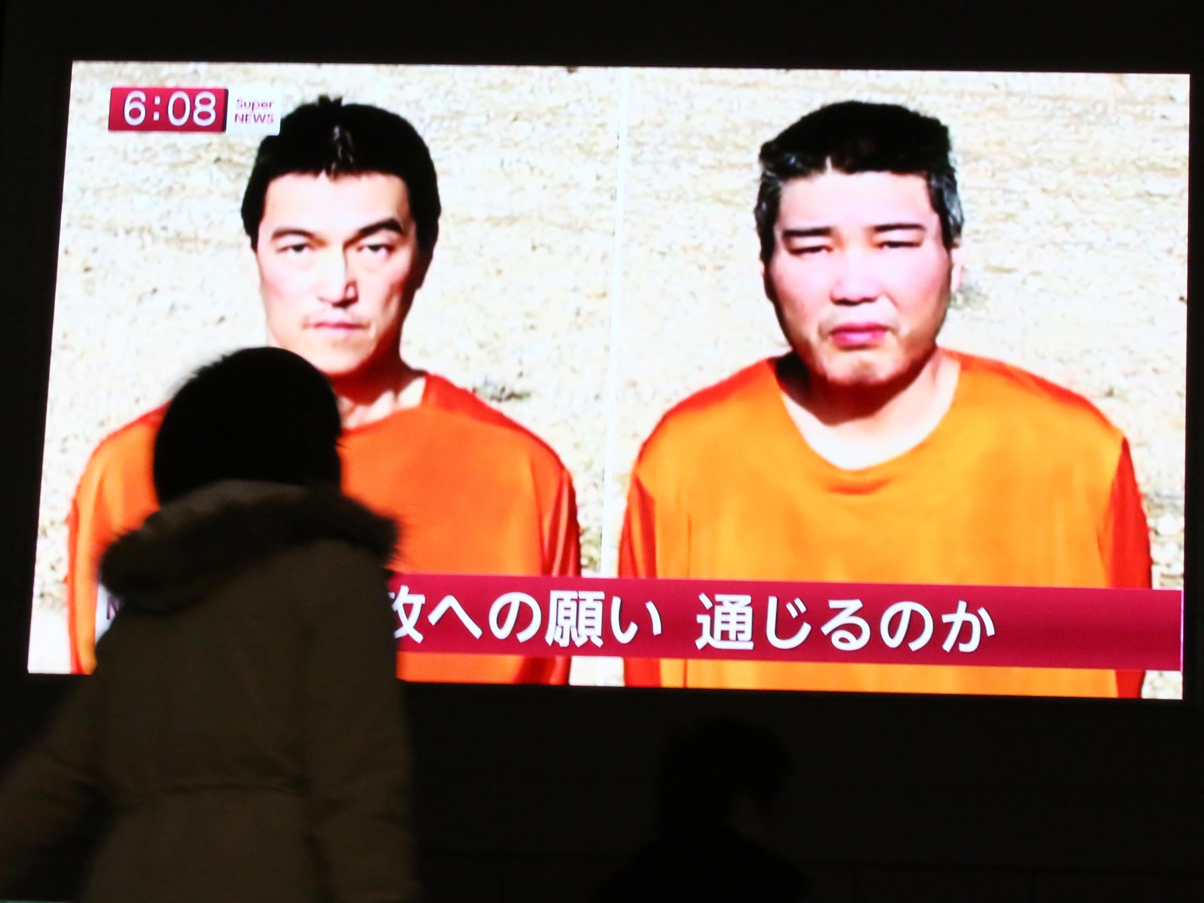 video purports to show beheaded japanese hostage