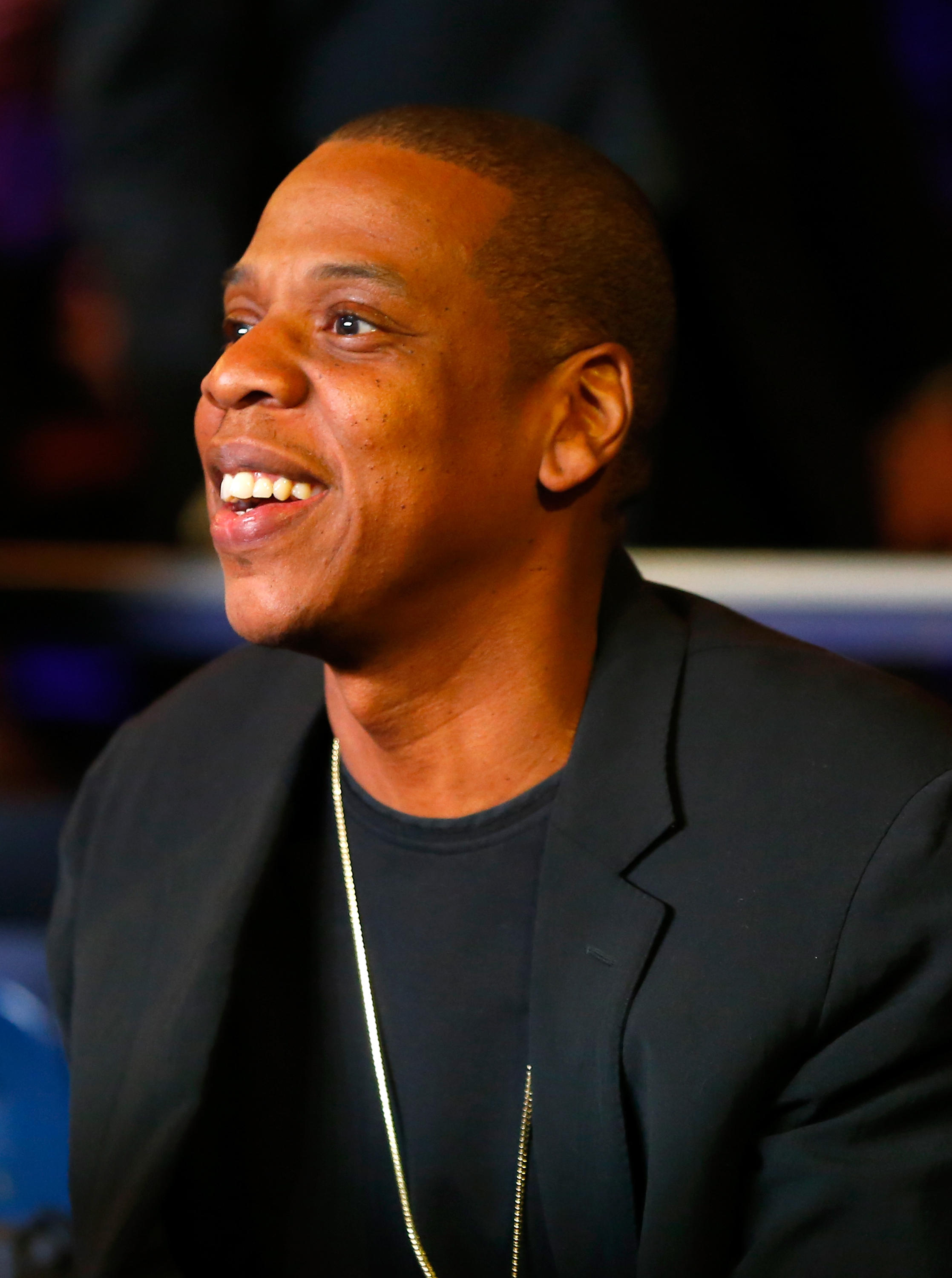jay z at madison square garden in new york city.