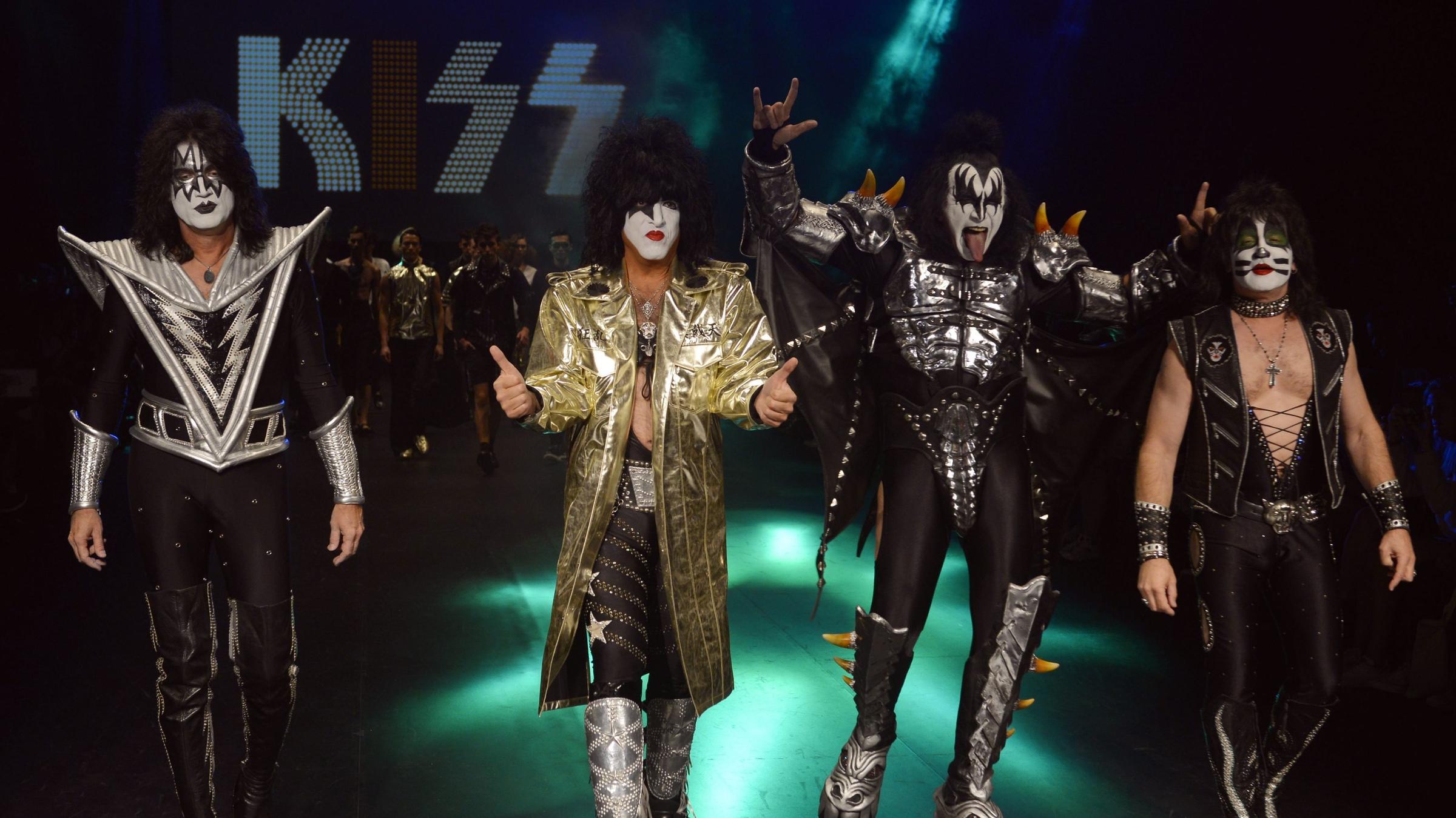 the band is seen here in tokyo during a 2013 visit.