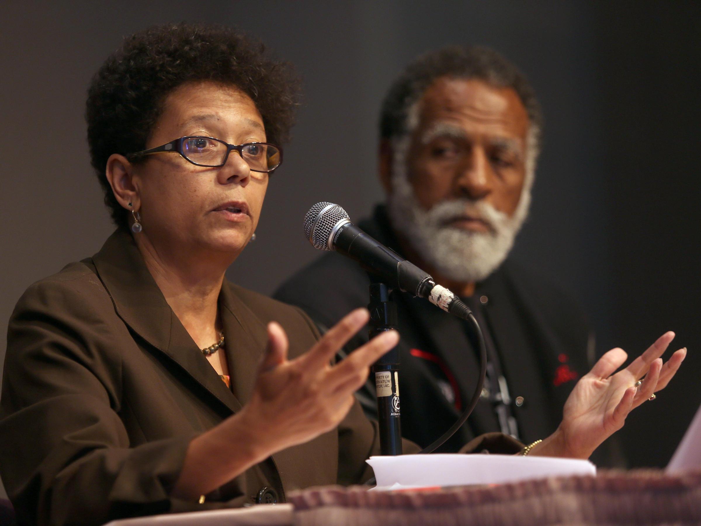 maynard institute for journalism education, speaks during a