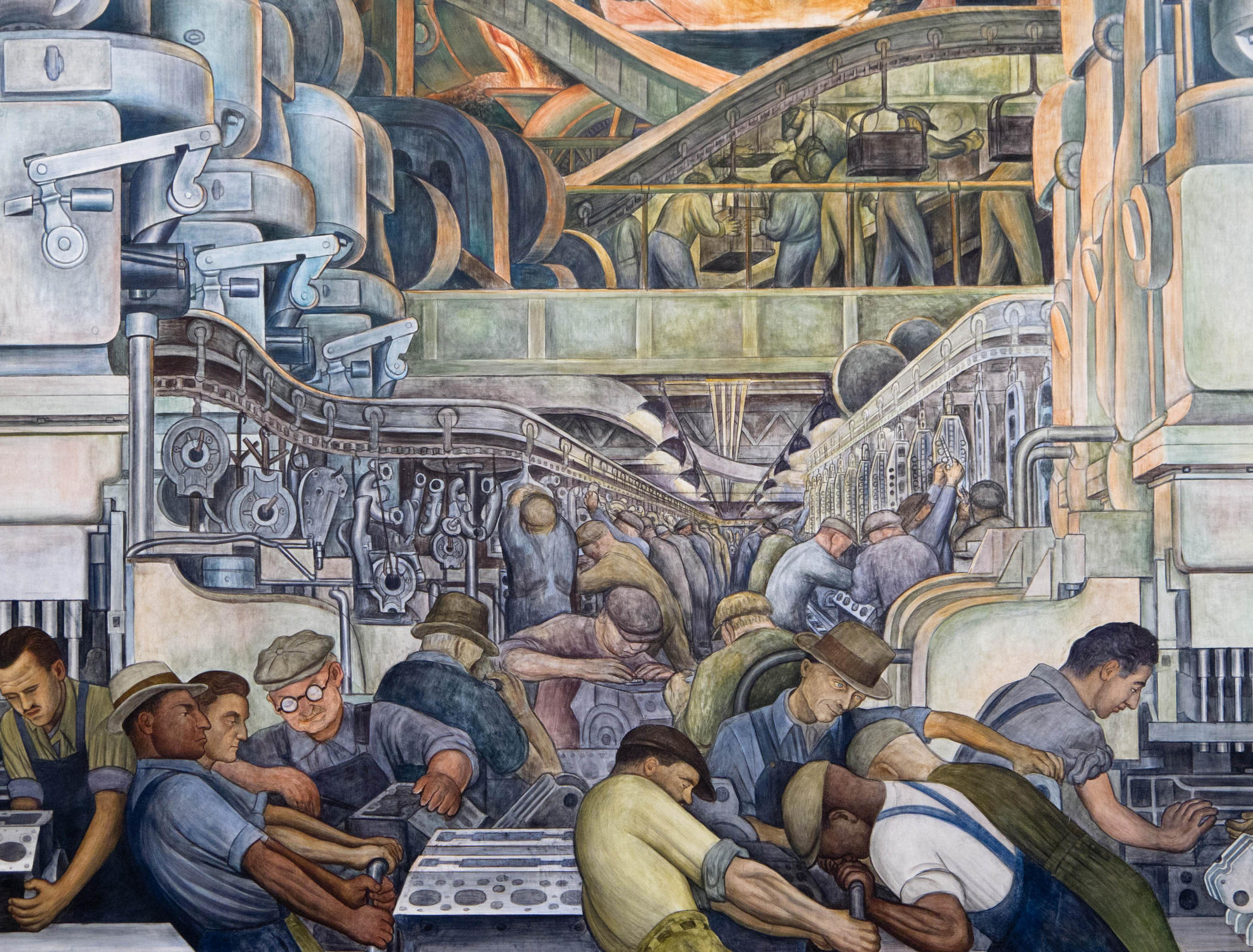 In Detroit's Rivera And Kahlo Exhibit, A Portrait Of A Resilient City ...