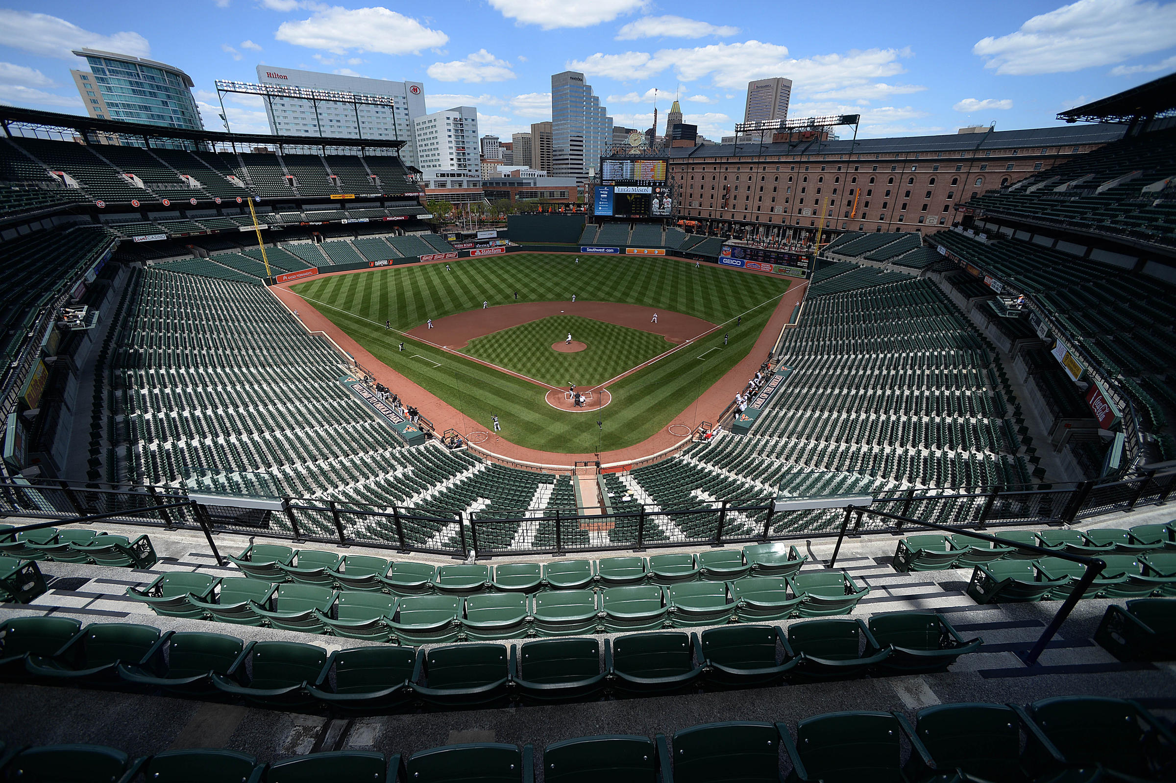 in baltimore, a different historic moment: a fan