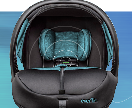 evenflo car seat sensor safe