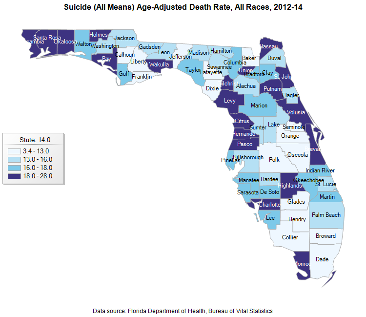Isolation Increases Florida's Rural Suicide Rates WUSF News