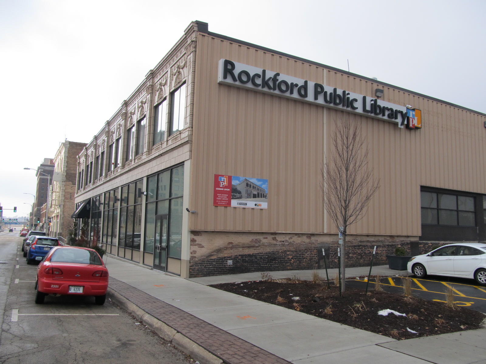 Rockford Library Settling Into Its Temporary Home Peoria Public Radio
