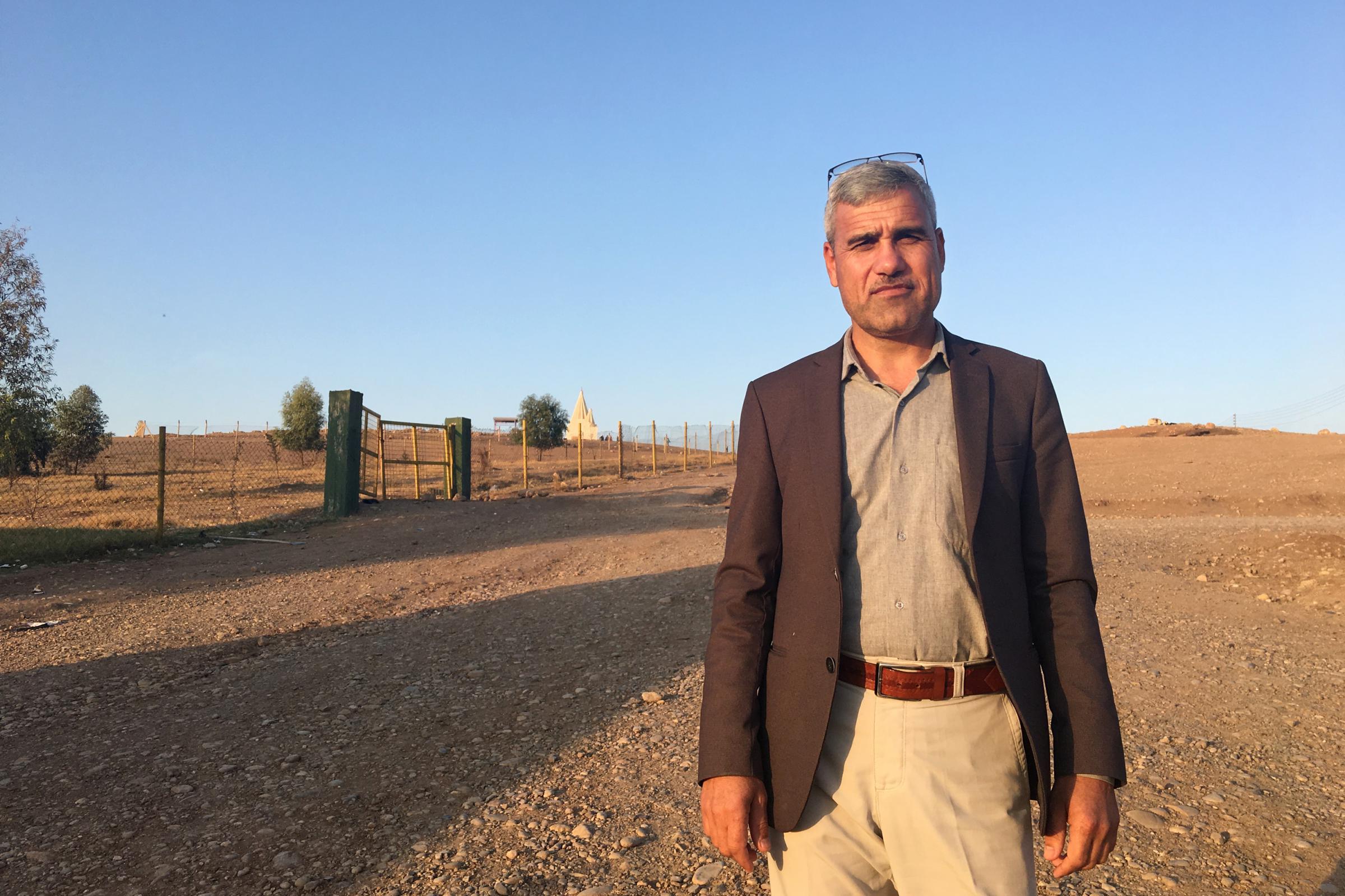 this man has freed hundreds of yazidis captured by isis.