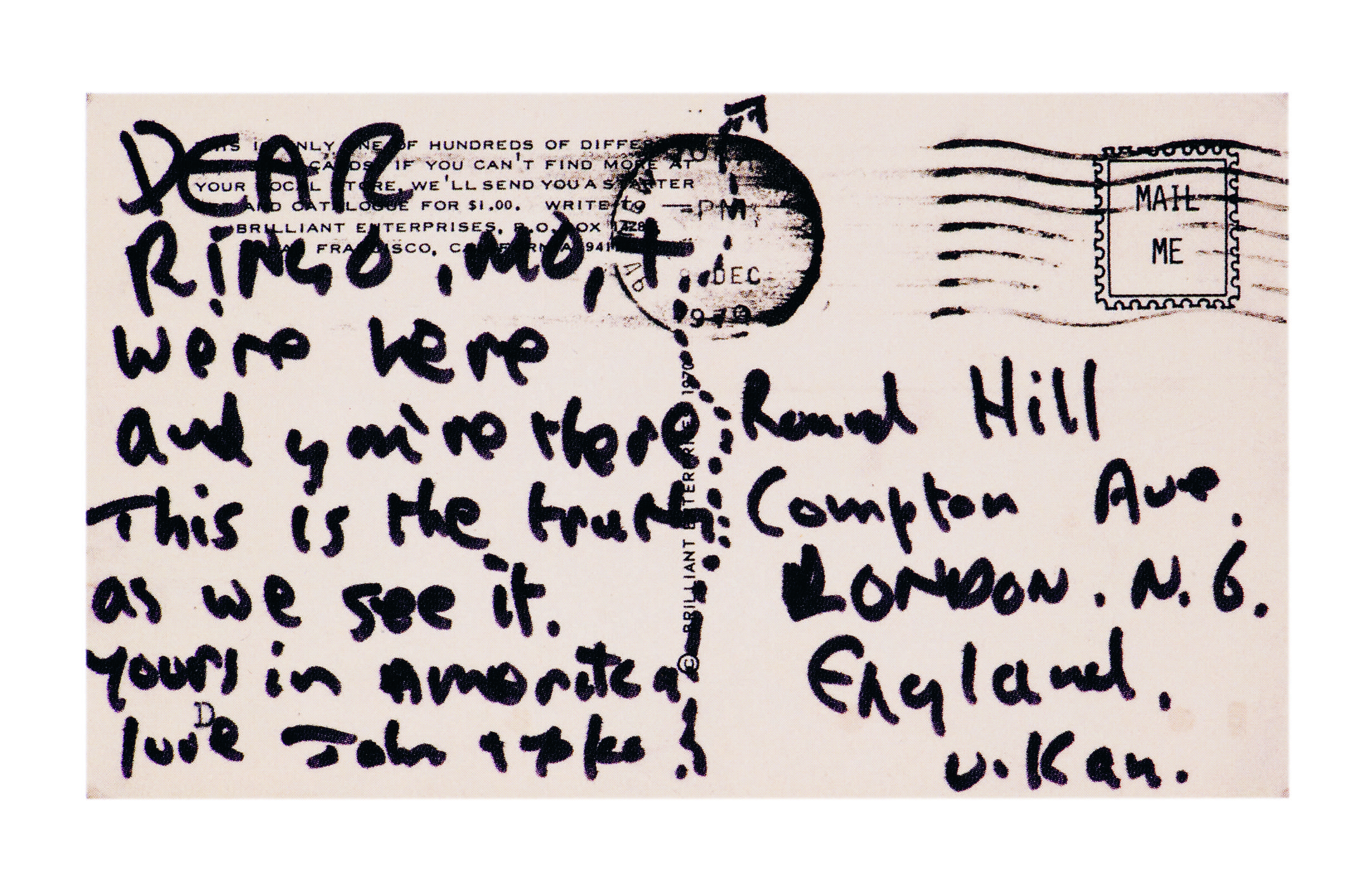 John Lennon Letters Reveal A Life As It Happened Kunc