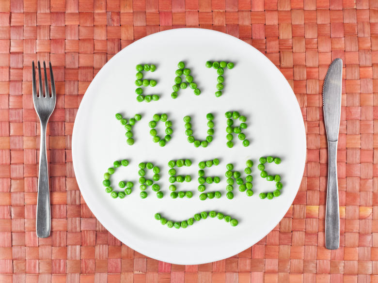 Eat your Greens!. Green for eat. Eat your на iphone. Clean your Plate campaign.