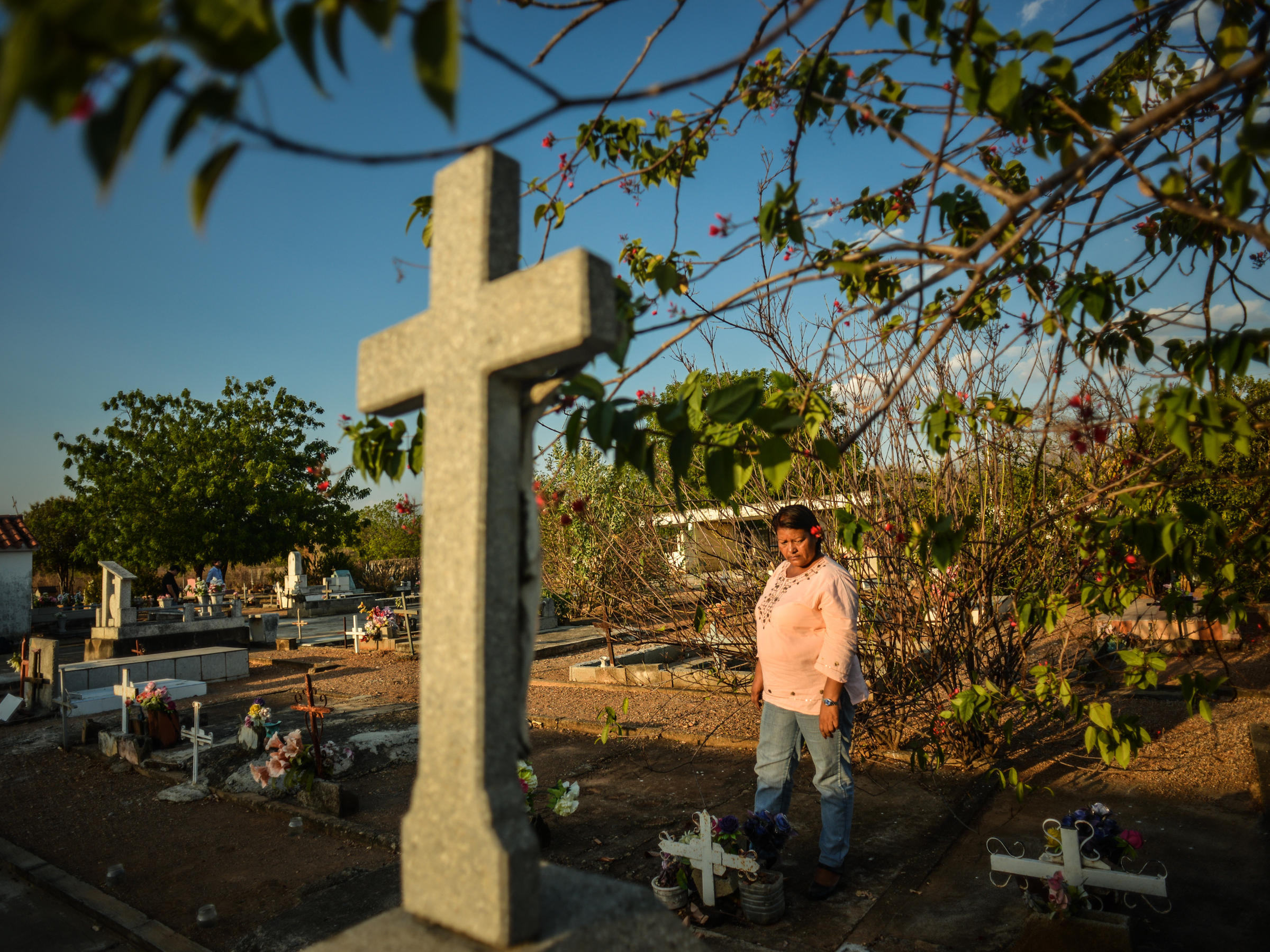 in venezuela, a family blames the police for their misery