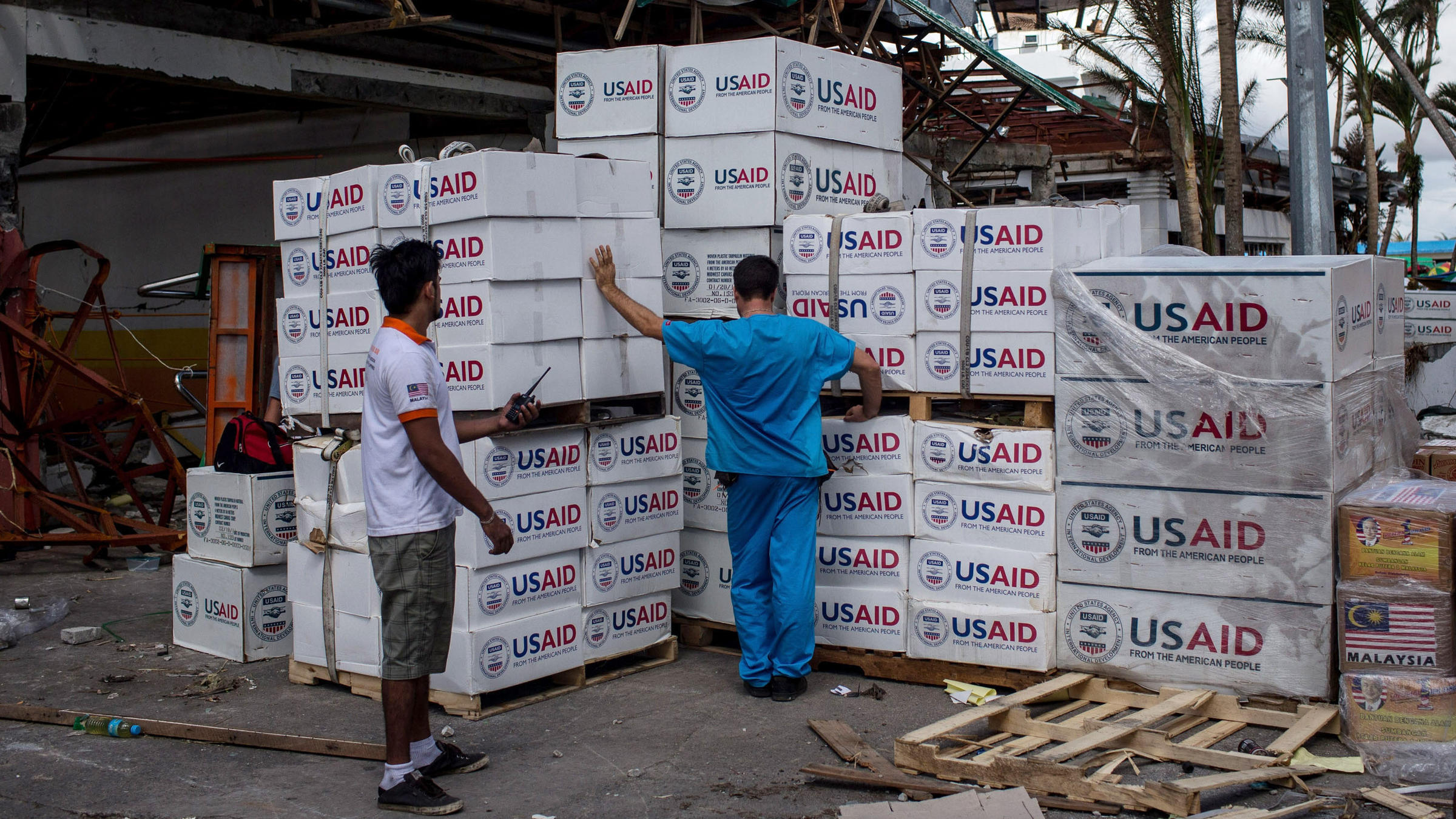 Philippines Disaster Rekindles Fight Over Food Aid Rules WUWF