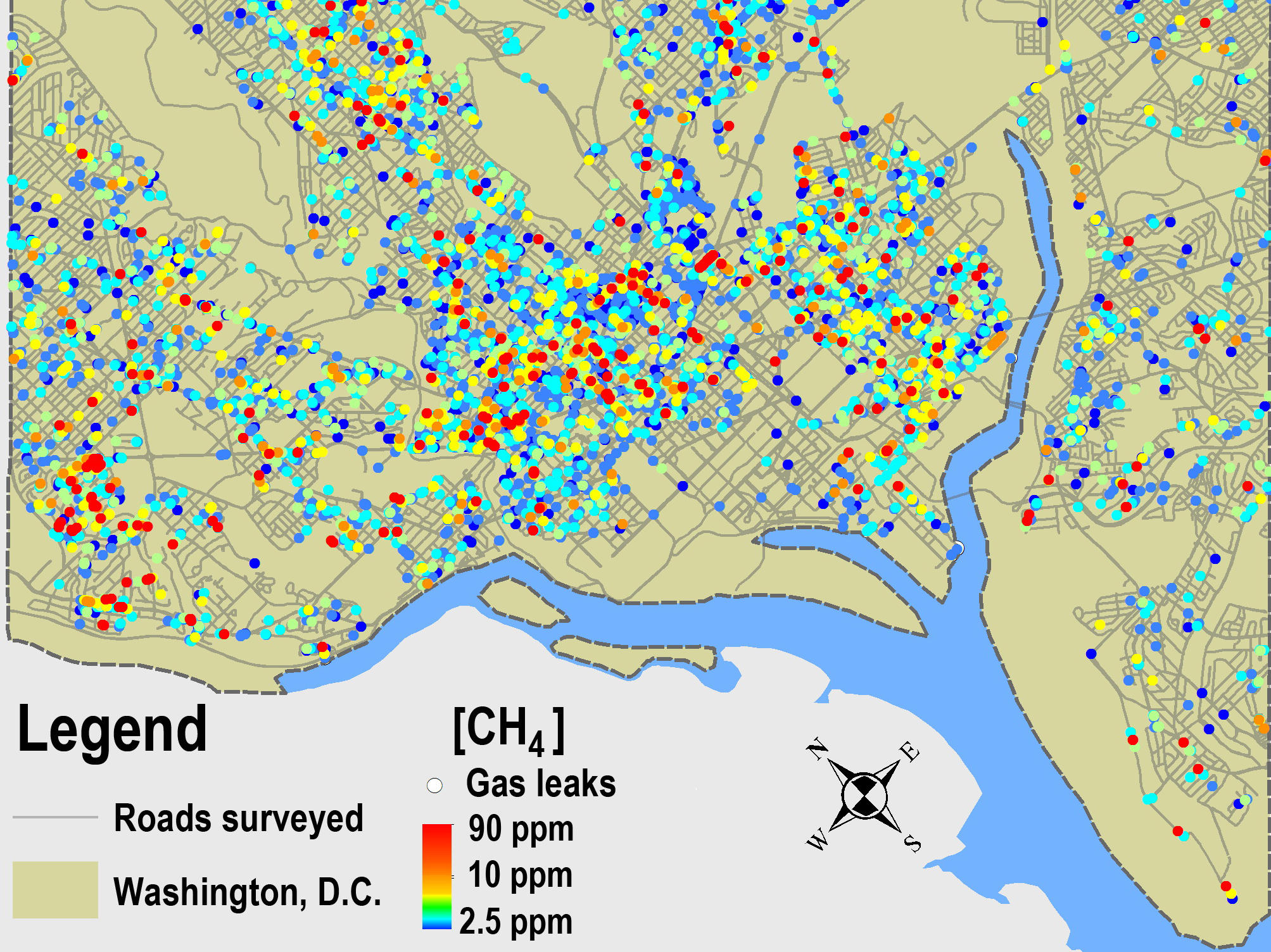 About 6,000 Natural Gas Leaks Found In D.C.'s Aging Pipes Health News
