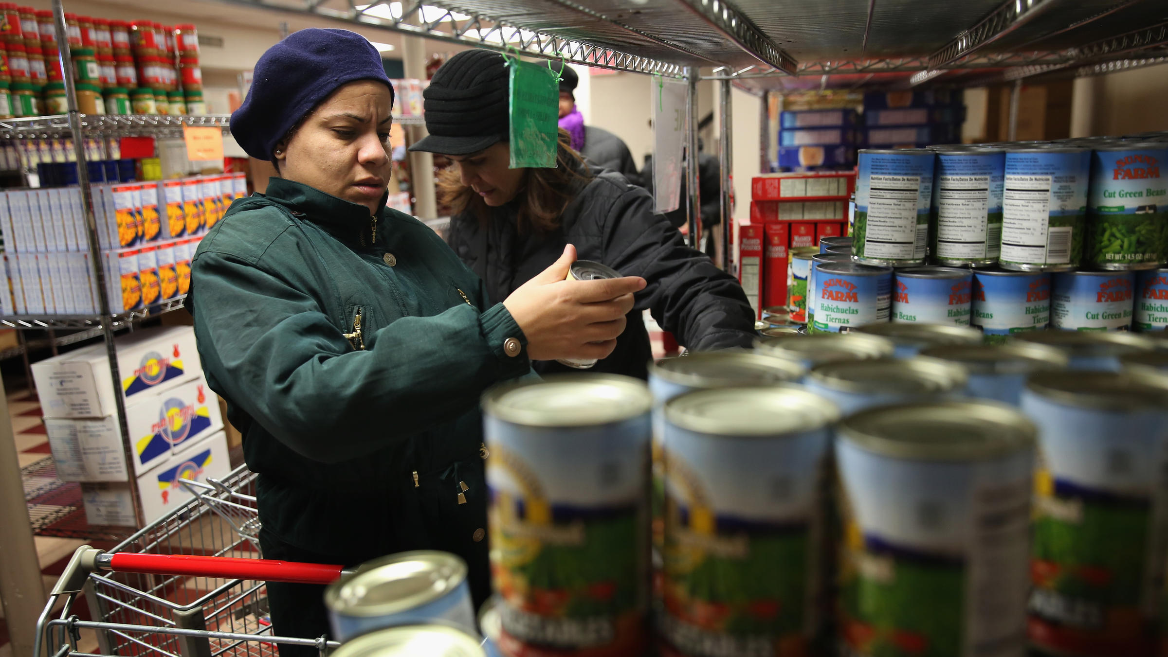 Food Stamp Cuts Cold Weather Put Extra Strain On Food Pantries