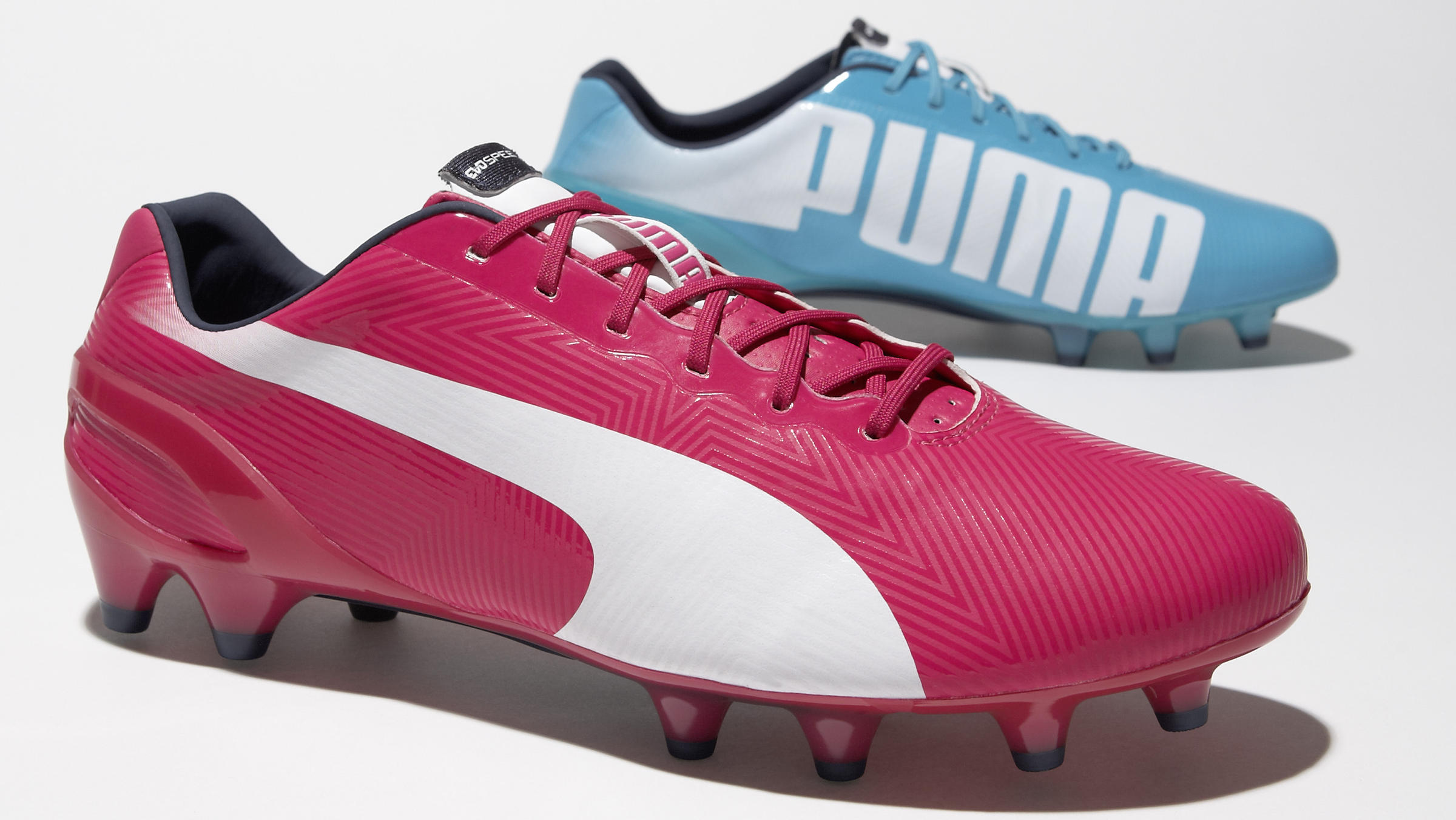 puma evopower pink and blue
