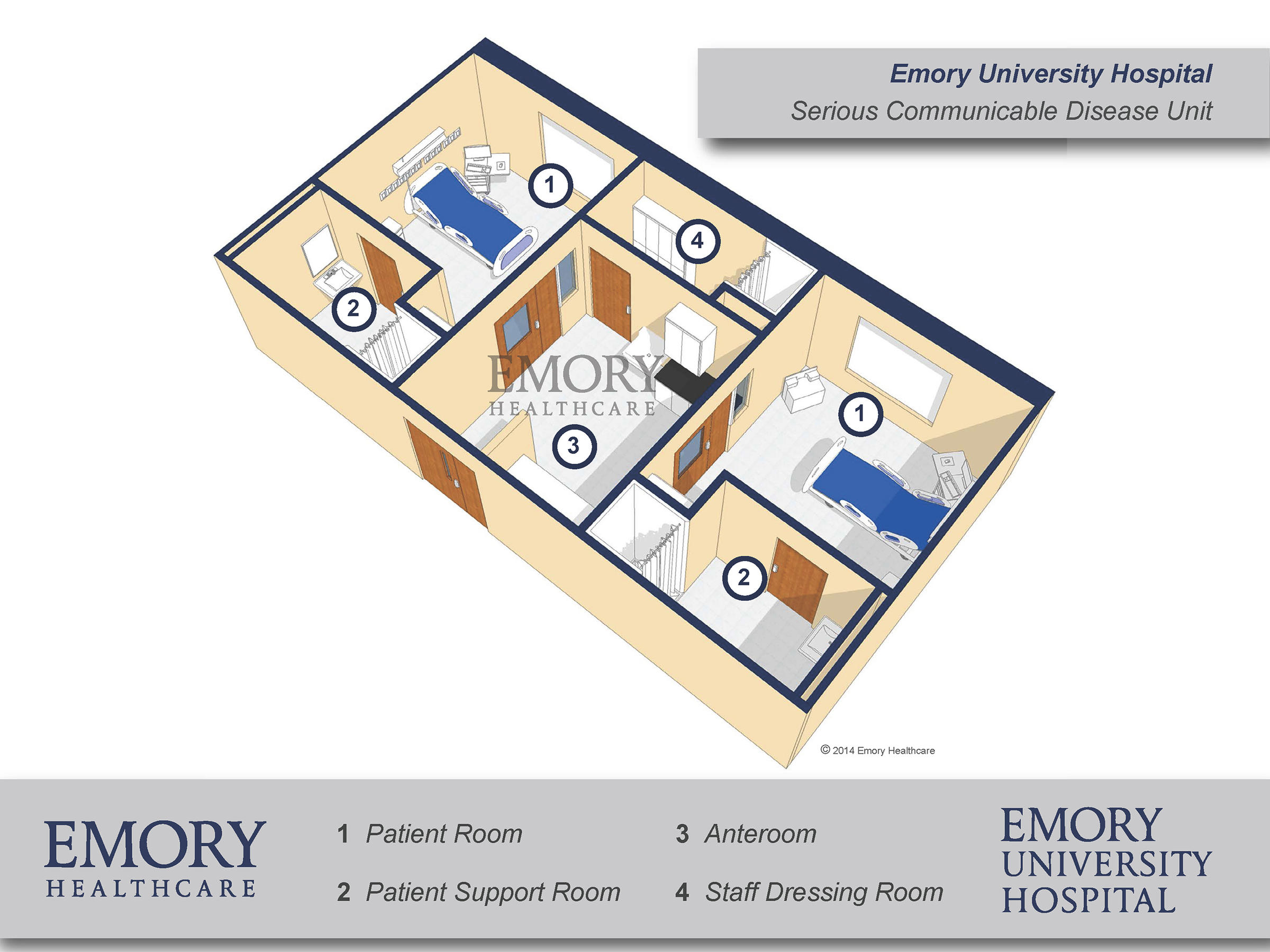 Caring For The American Ebola Patients Inside Emory S