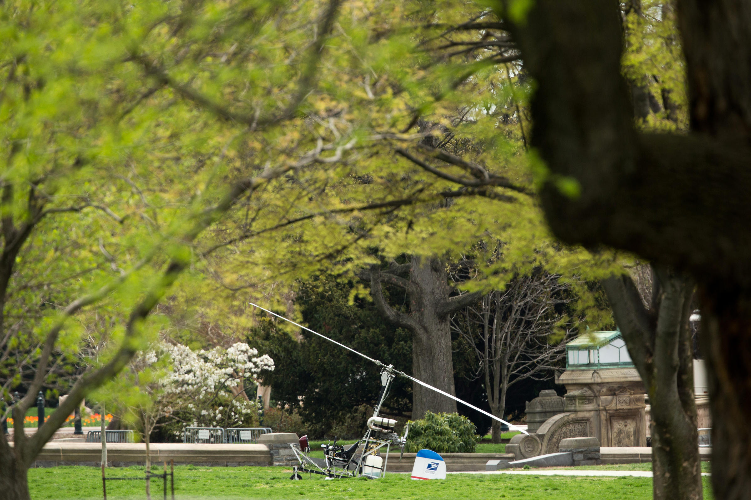 Postman Carrying Letters For Congress Lands On Capitol Grounds In A Gyrocopter Connecticut Public Radio