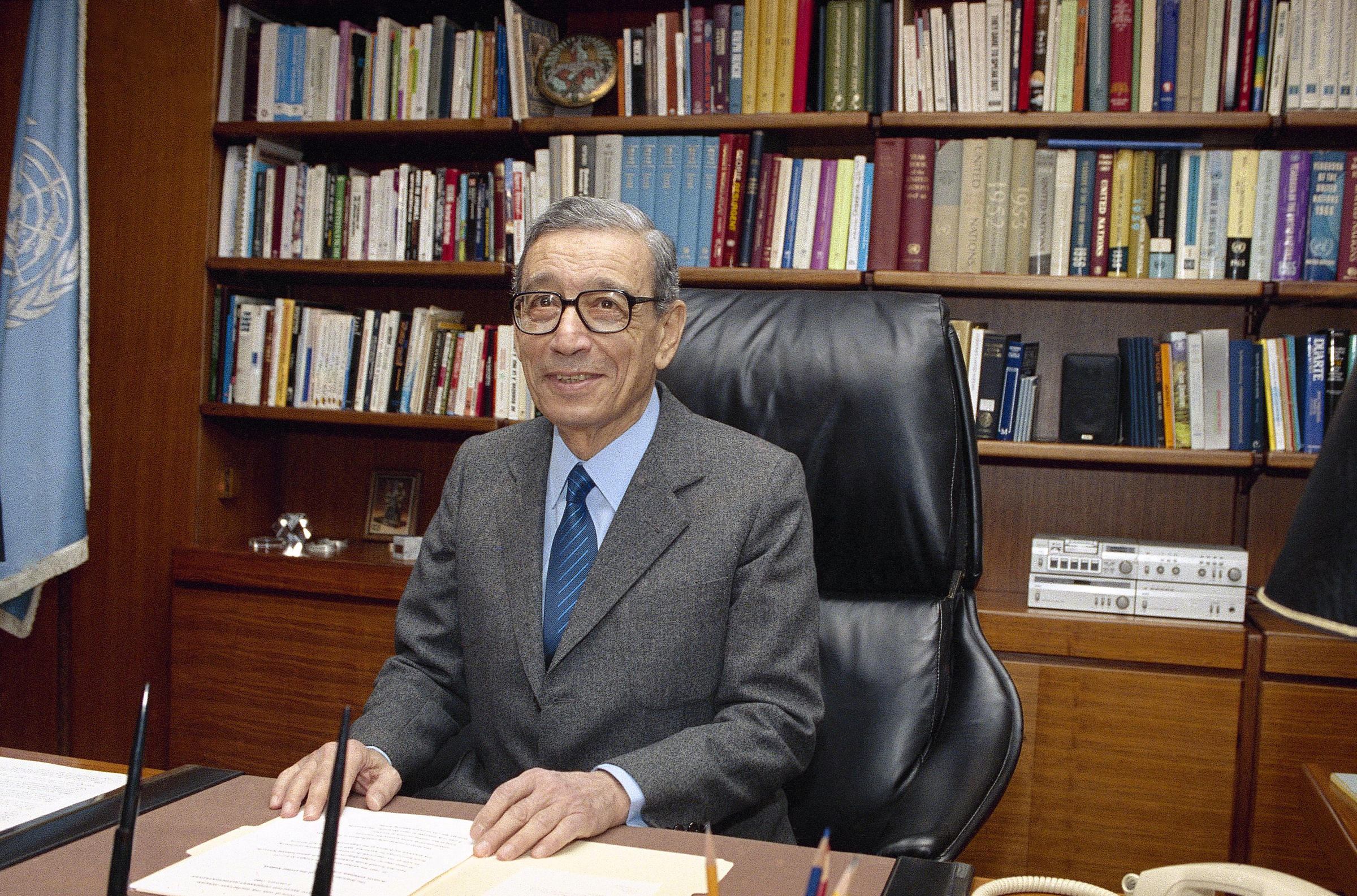 Boutros Boutros Ghali Former U N Secretary General Dies At 93 Connecticut Public Radio