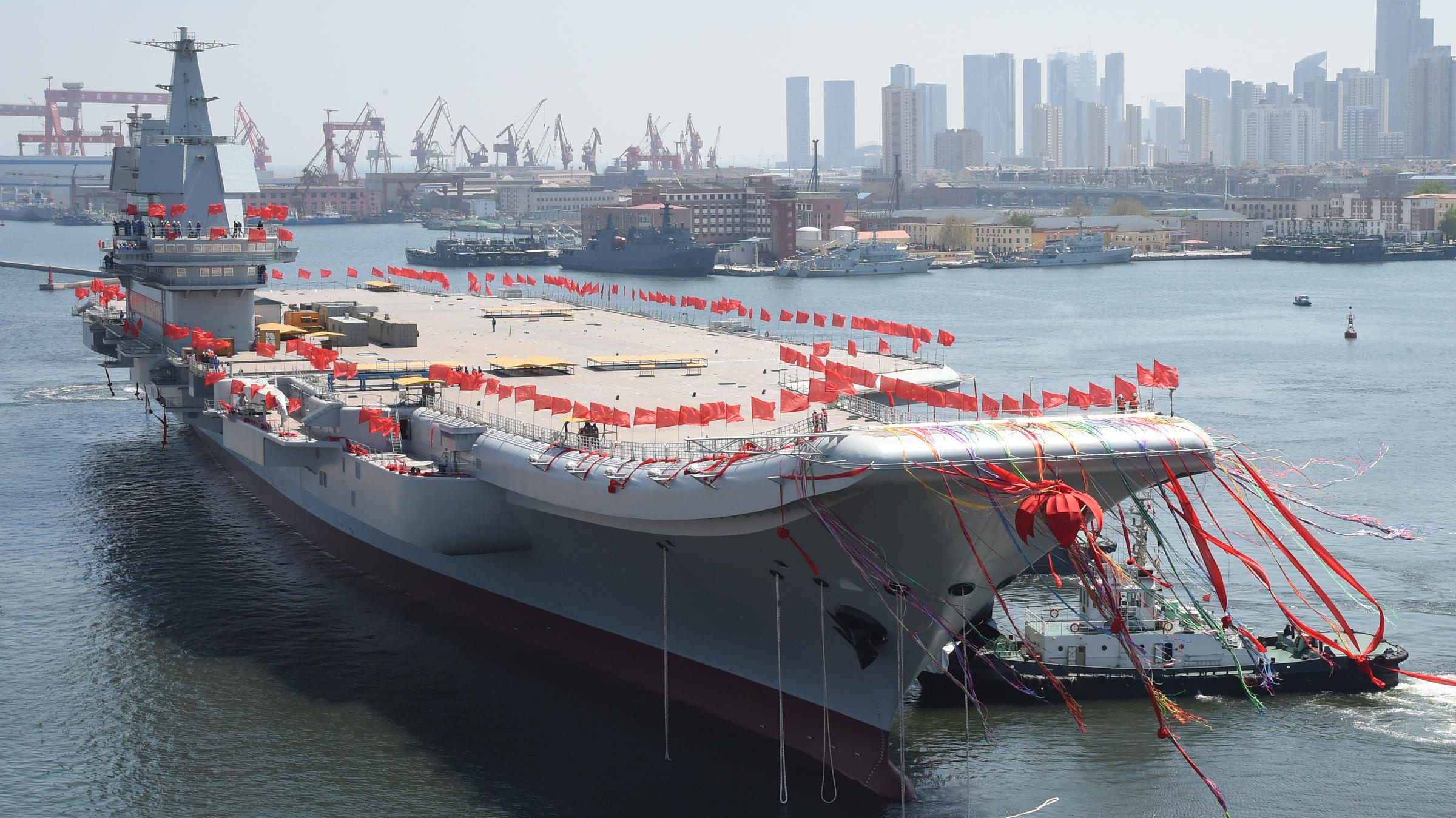 China Celebrates Launch Of 'Homemade' Aircraft Carrier | WVXU