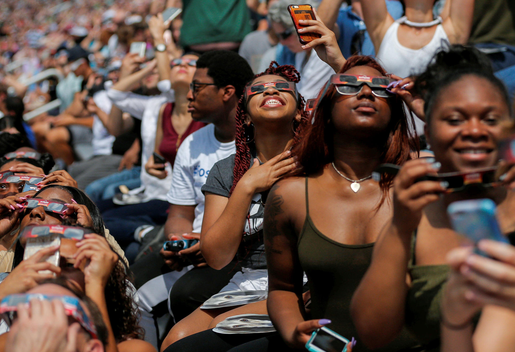 PHOTOS: The Day The Eclipse Came To America | KNKX
