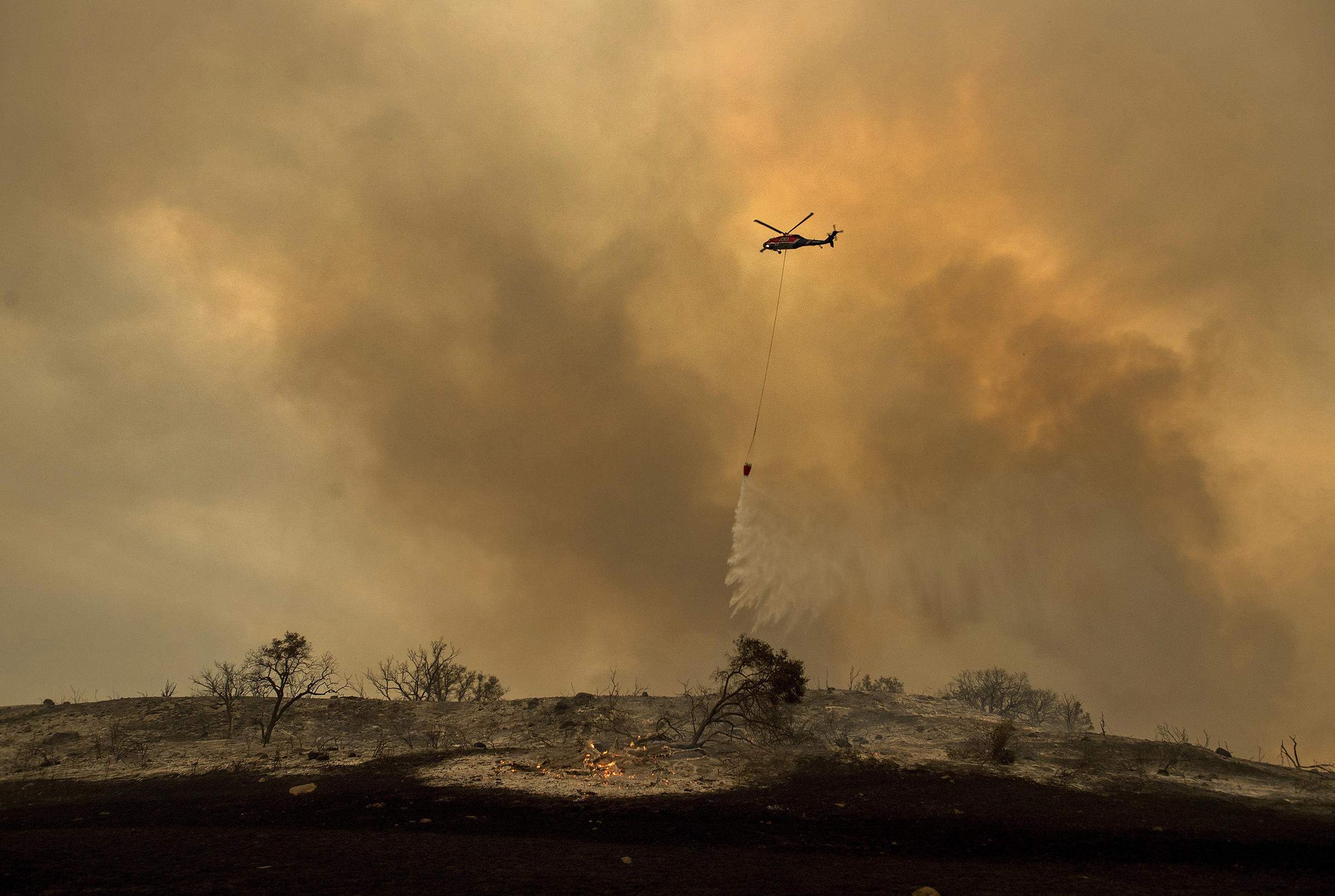 Thomas Fire, 5th-Largest In Modern California History, Shows Few Signs ...