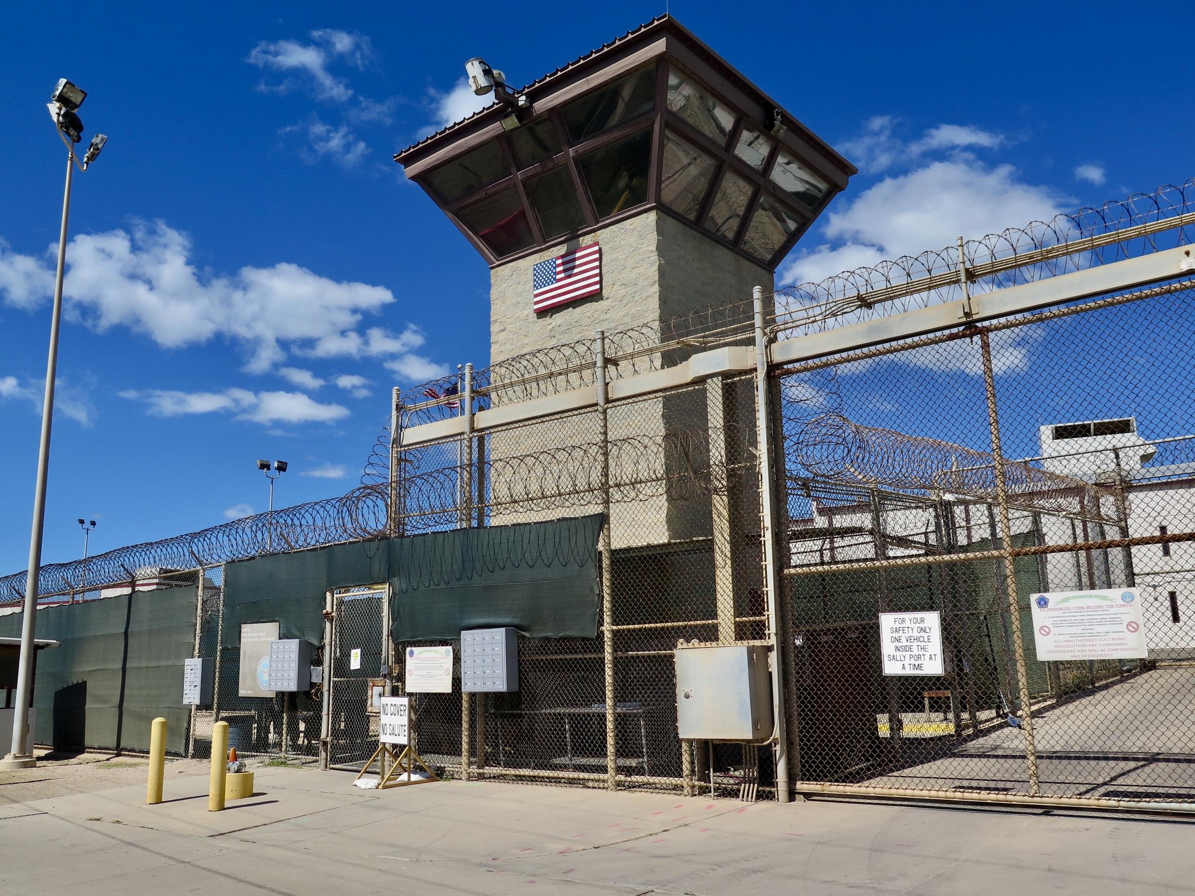 On A Tense Press Tour Of Guantánamo's Prison Complex, Signs Of ...