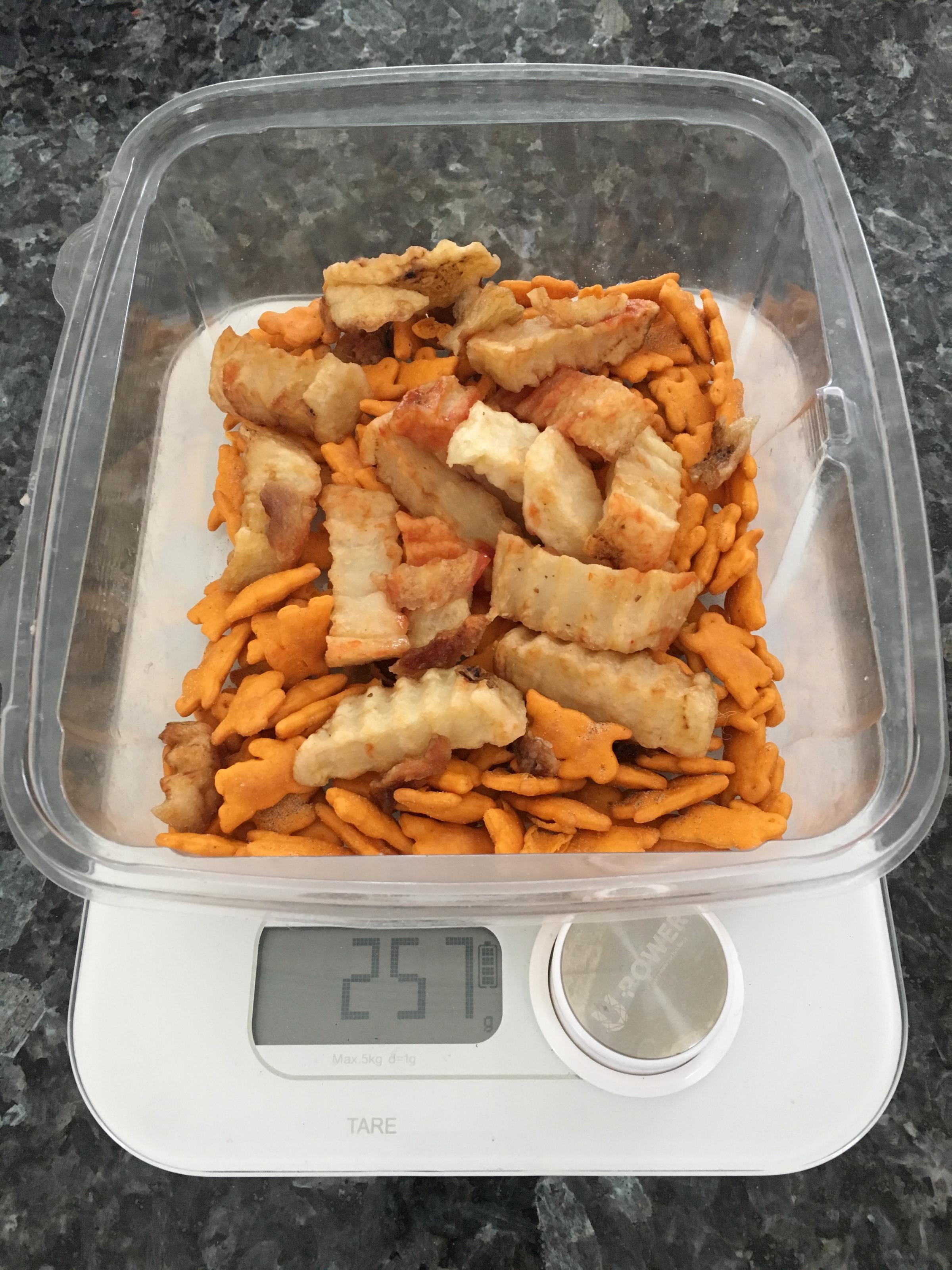 starchy foods, such as french fries or pasta — which are often