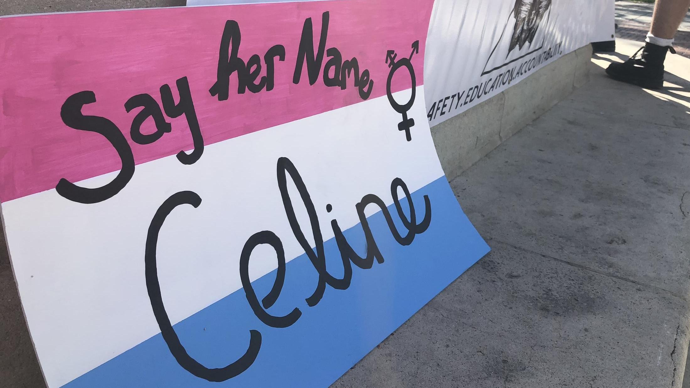 call for police to call transgender victim celine walker by the