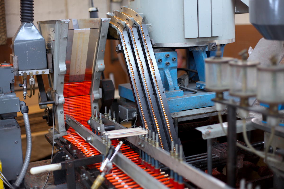 pencil manufacturing