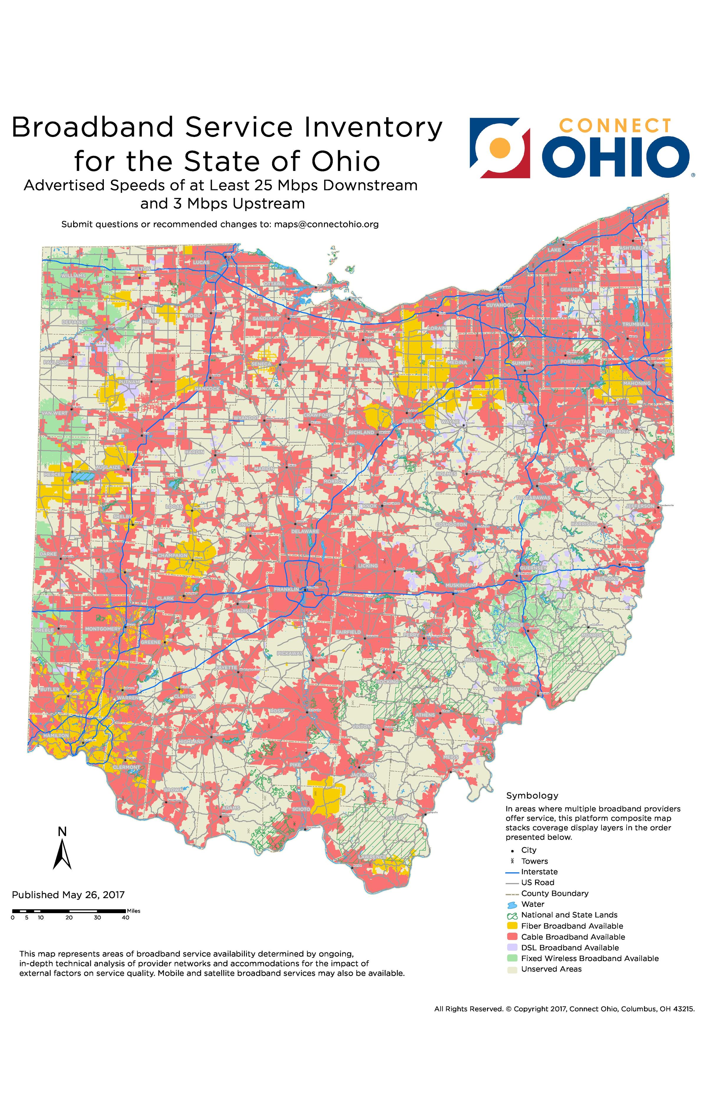 Lack Of Broadband Service In Parts Of Ohio Could Affect Plans For High