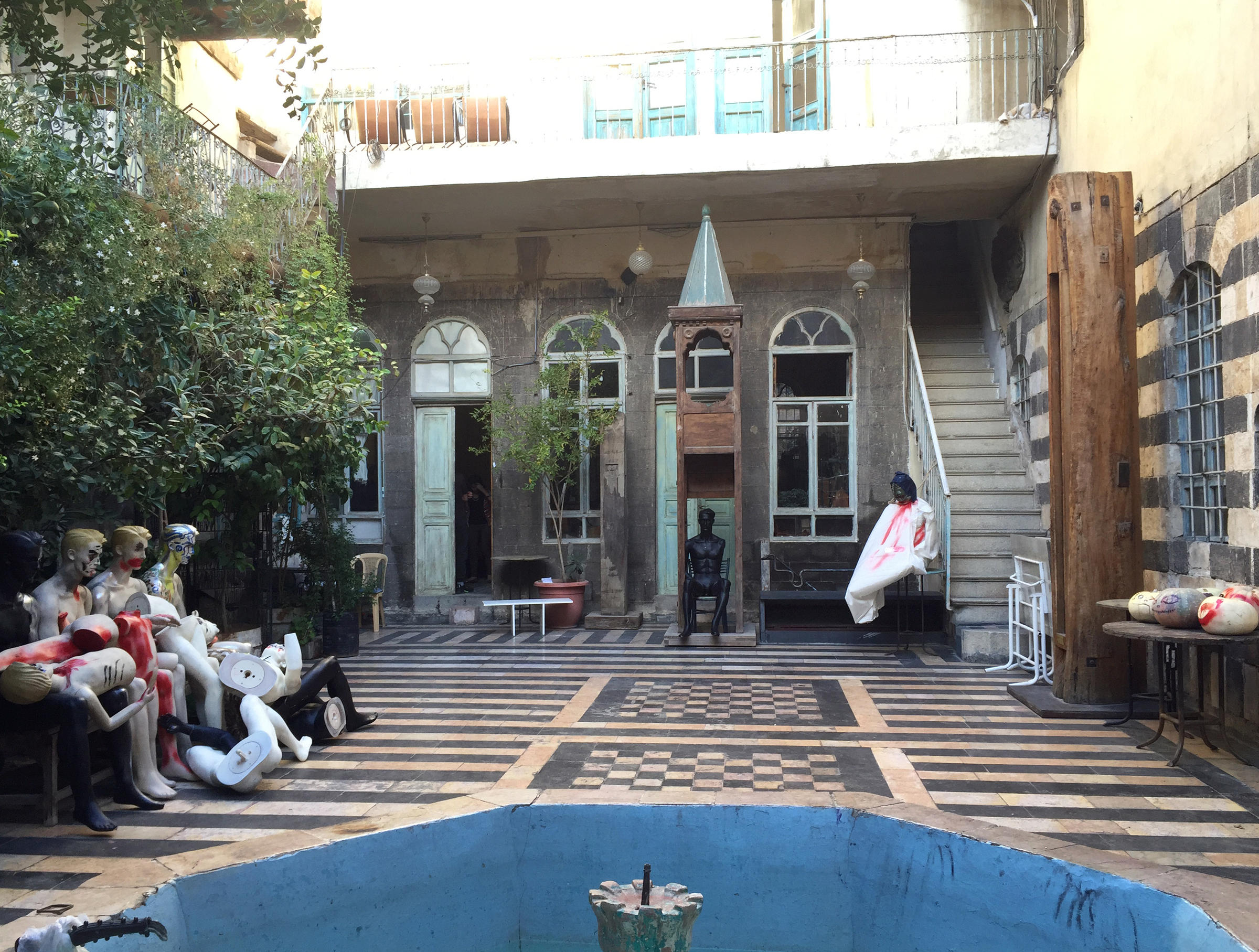 Syria's Leading Sculptor Keeps Creating In A Time Of Destruction