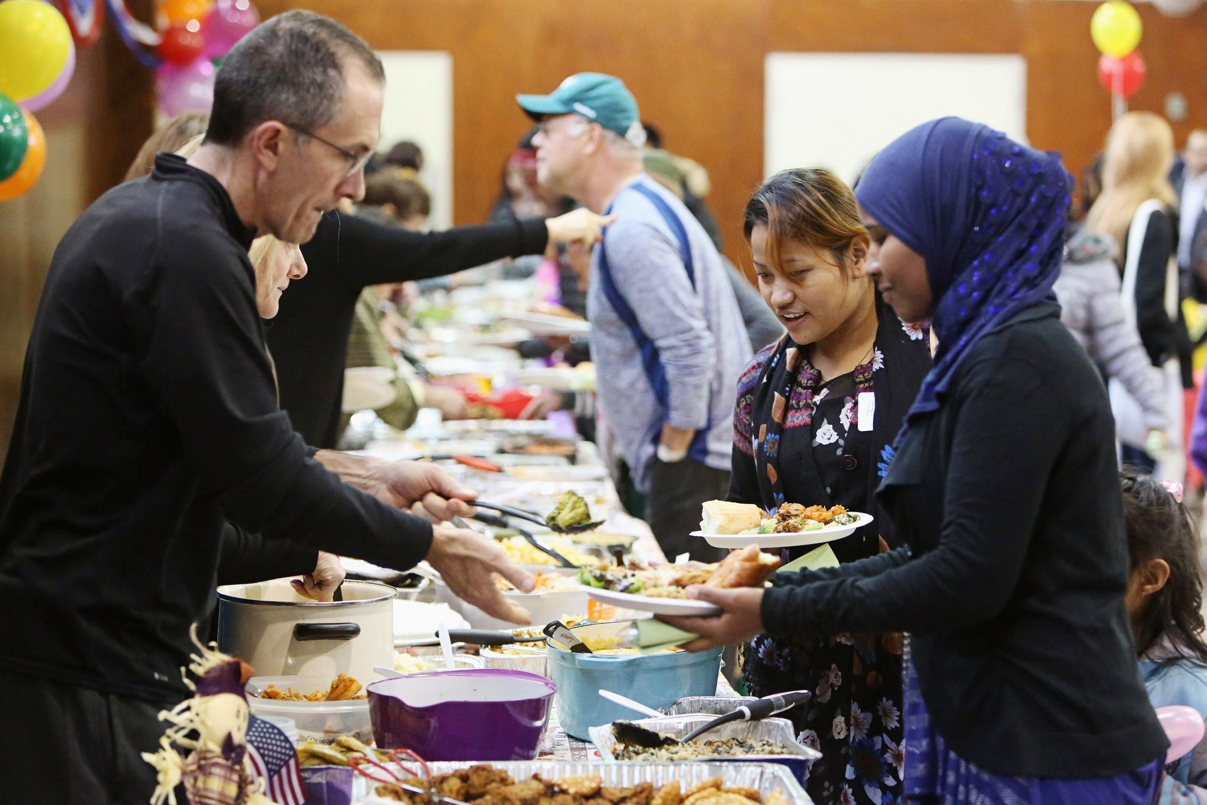 Christian refugees picture