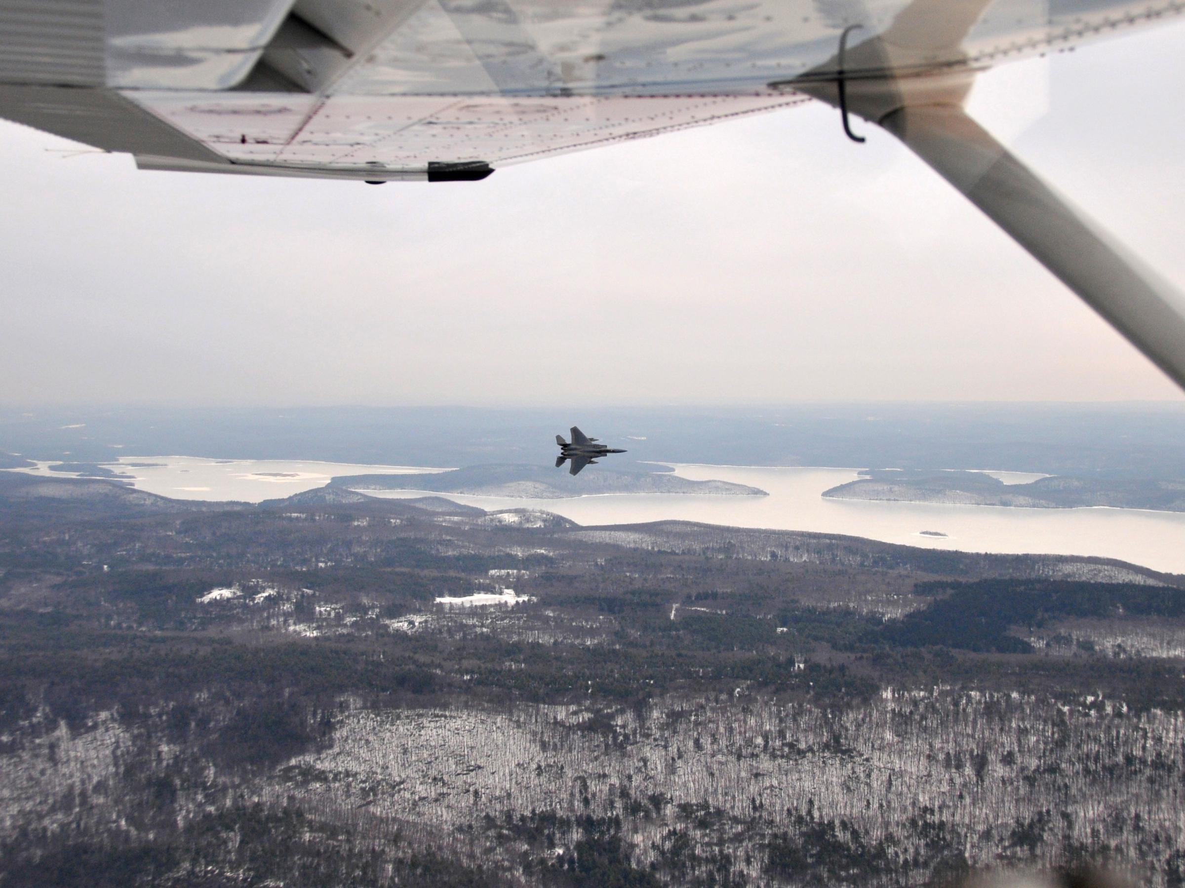 If Trump Is Traveling And A Pilot Strays Fighter Jets Will Follow